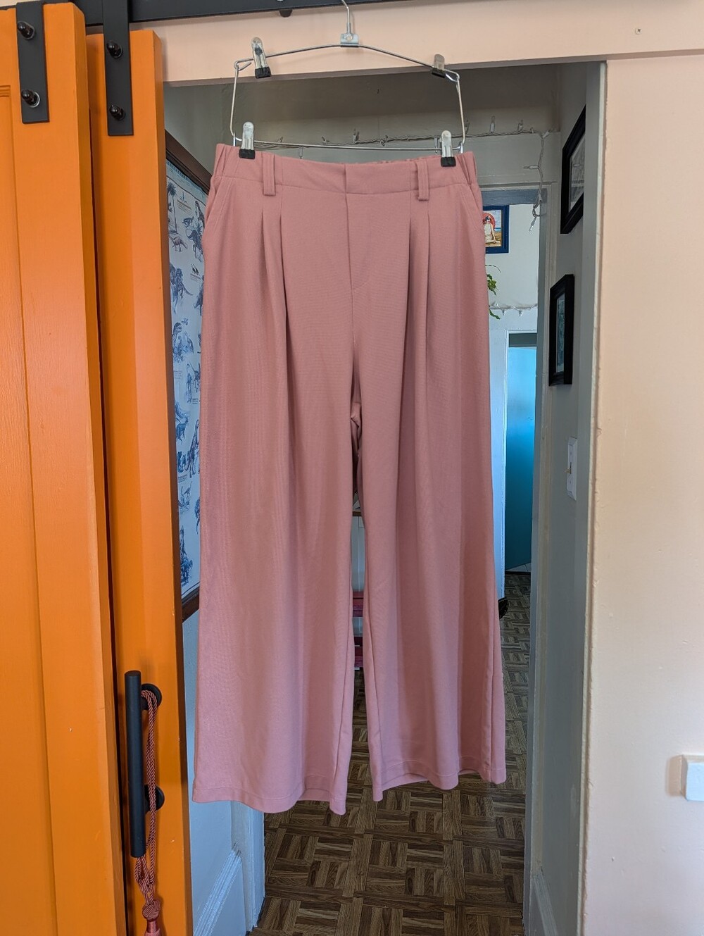 Halara Flex™ High Waisted Pocket Wide Leg Waffle Work Pants